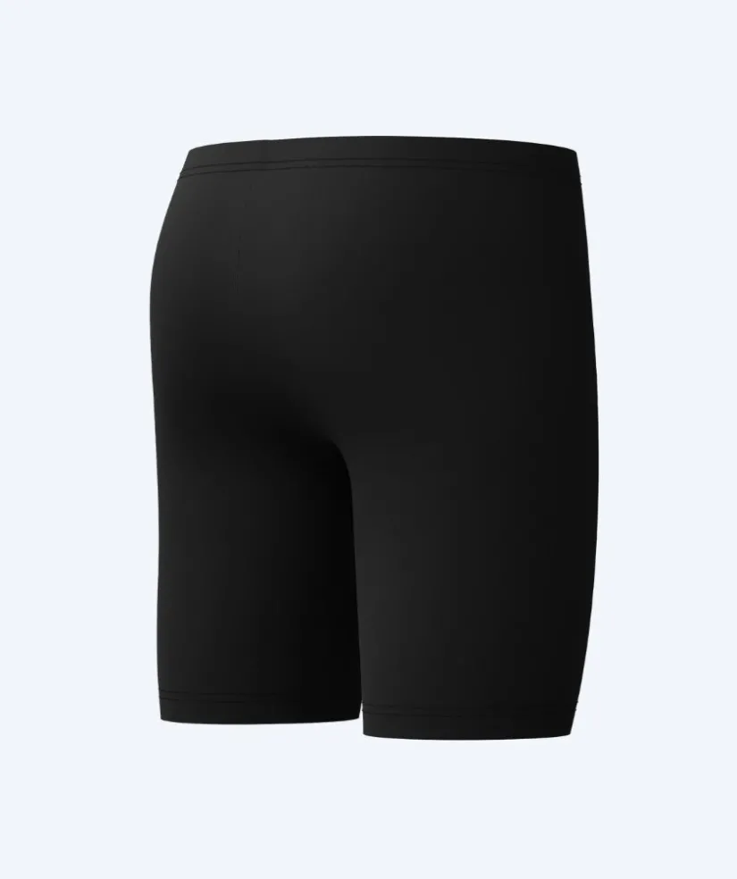 Clearance Speedo lange badebukser til drenge - Plastisol Placement - Sort/rød