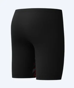 Speedo lange badebukser til drenge - Medley Logo - Sort/grå