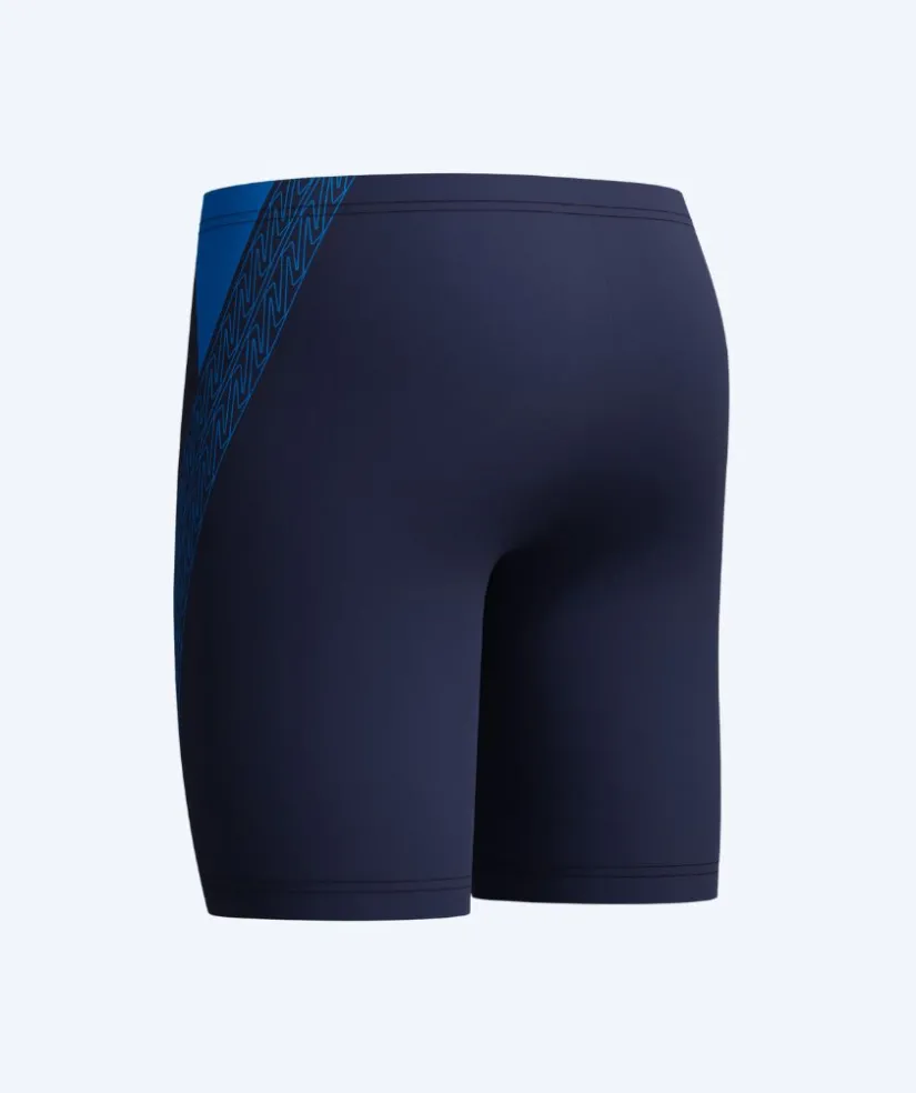 Speedo lange badebukser til drenge - Hyperboom Splice - Mørkeblå