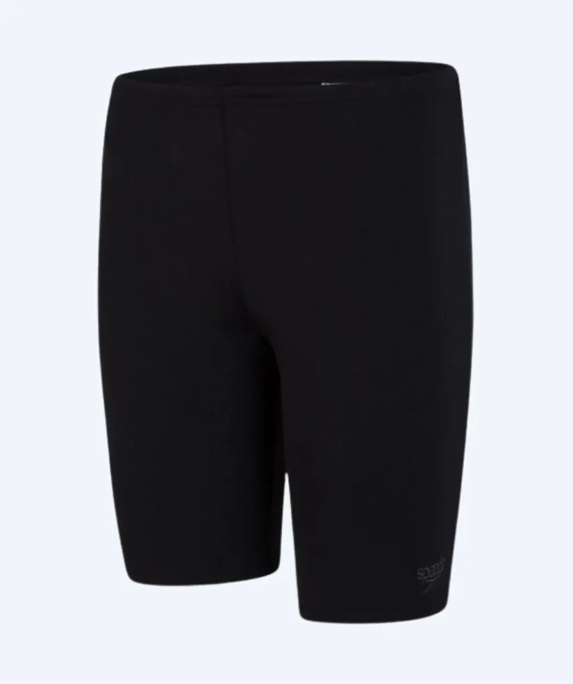Online Speedo lange badebukser til drenge - Endurance - Sort