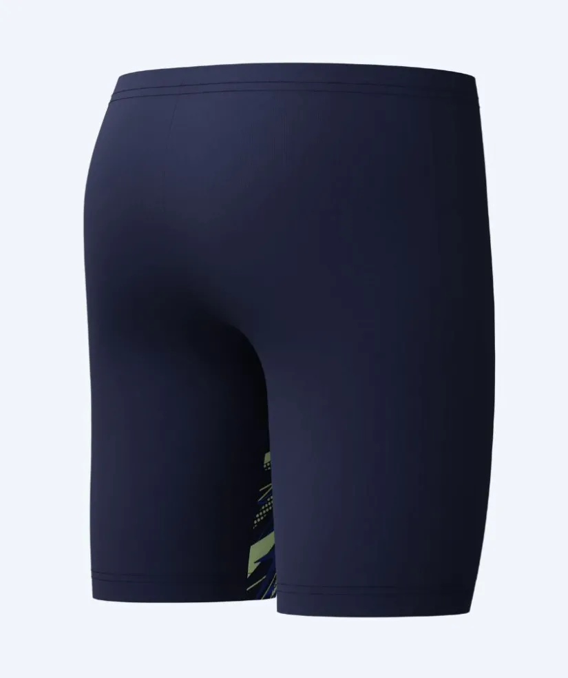 Discount Speedo lange badebukser til drenge - Medley Logo - Mørkeblå/blå