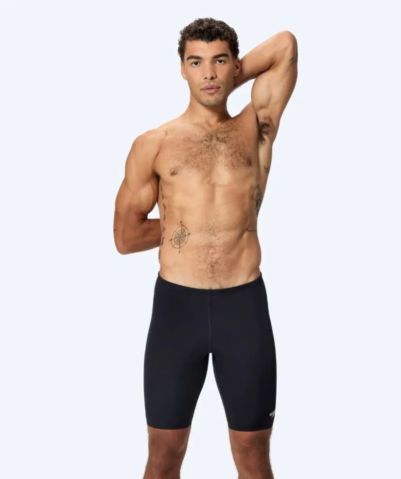 Sale Speedo lange badebukser til mænd - Endurance Logo - Sort