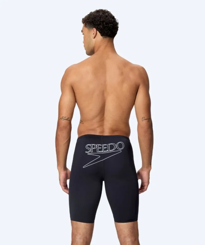 Sale Speedo lange badebukser til mænd - Endurance Logo - Sort