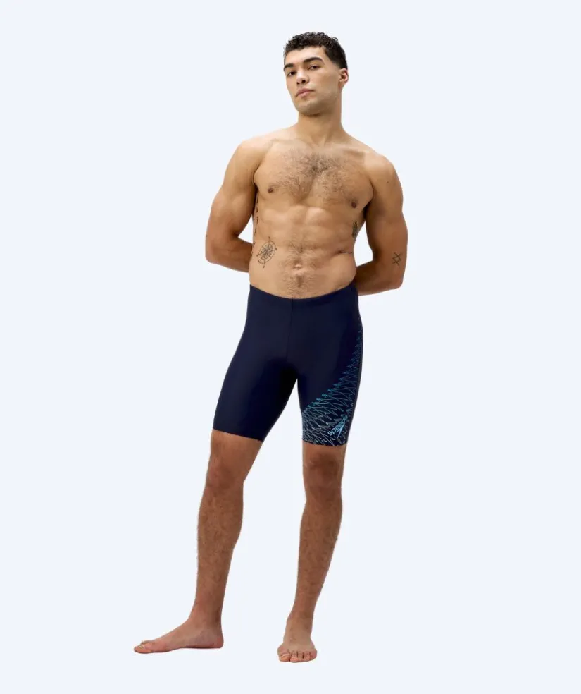 Sale Speedo lange badebukser til mænd - Medley Logo - Mørkeblå
