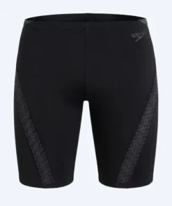 Sale Speedo lange badebukser til mænd - Hyperboom Splice - Sort/grå