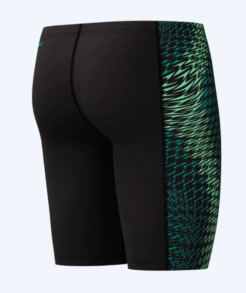 Best Speedo lange badebukser til mænd - Endurance Max Tech Pannel - Sort/grøn