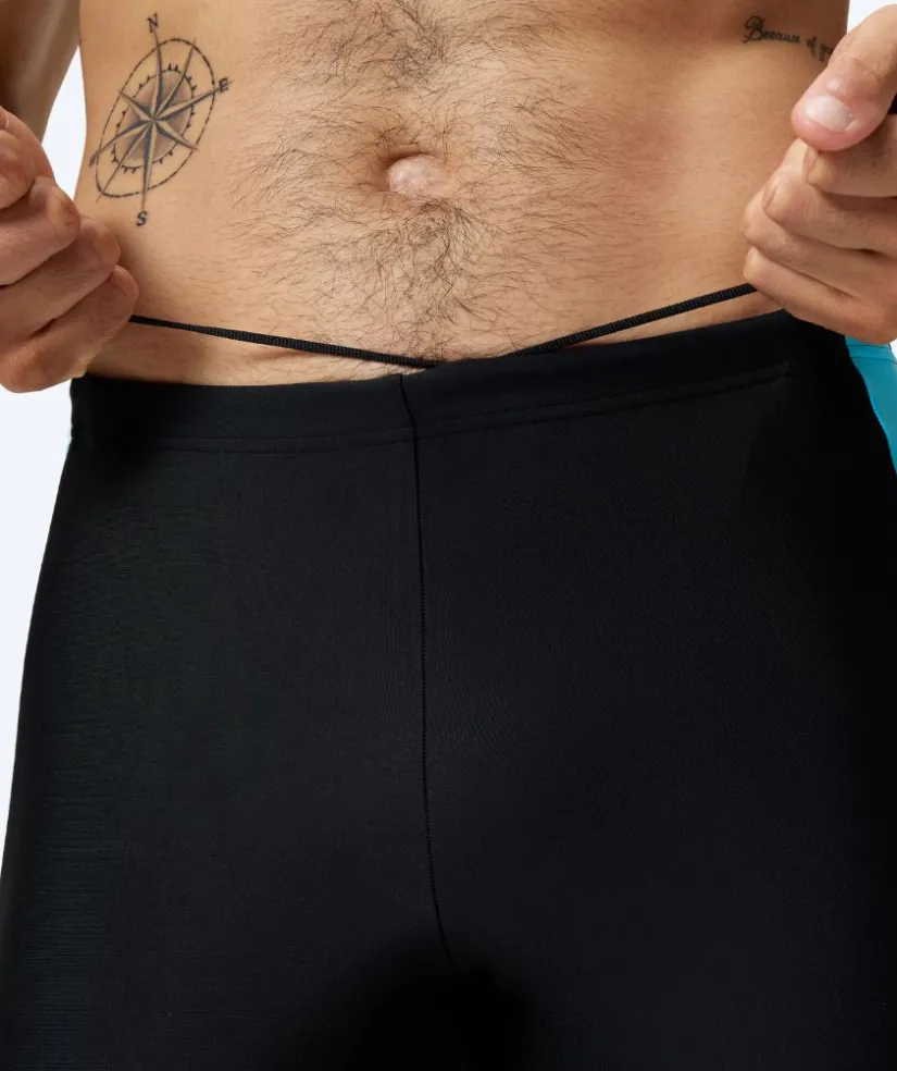 Best Speedo lange badebukser til mænd - Dive - Sort/lyseblå