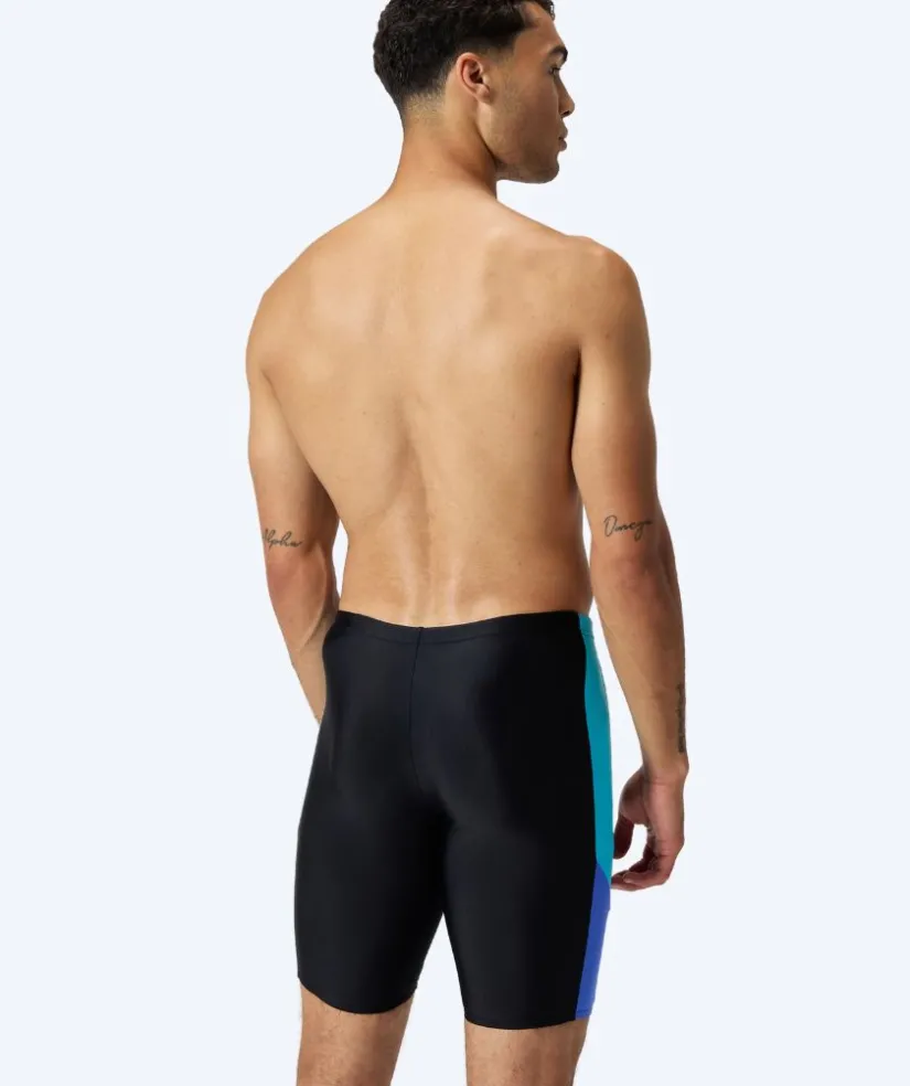 Best Speedo lange badebukser til mænd - Dive - Sort/lyseblå