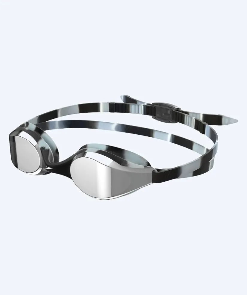 Sale Speedo motions svømmebriller - Hyper Flyer Mirror - Sort/grå
