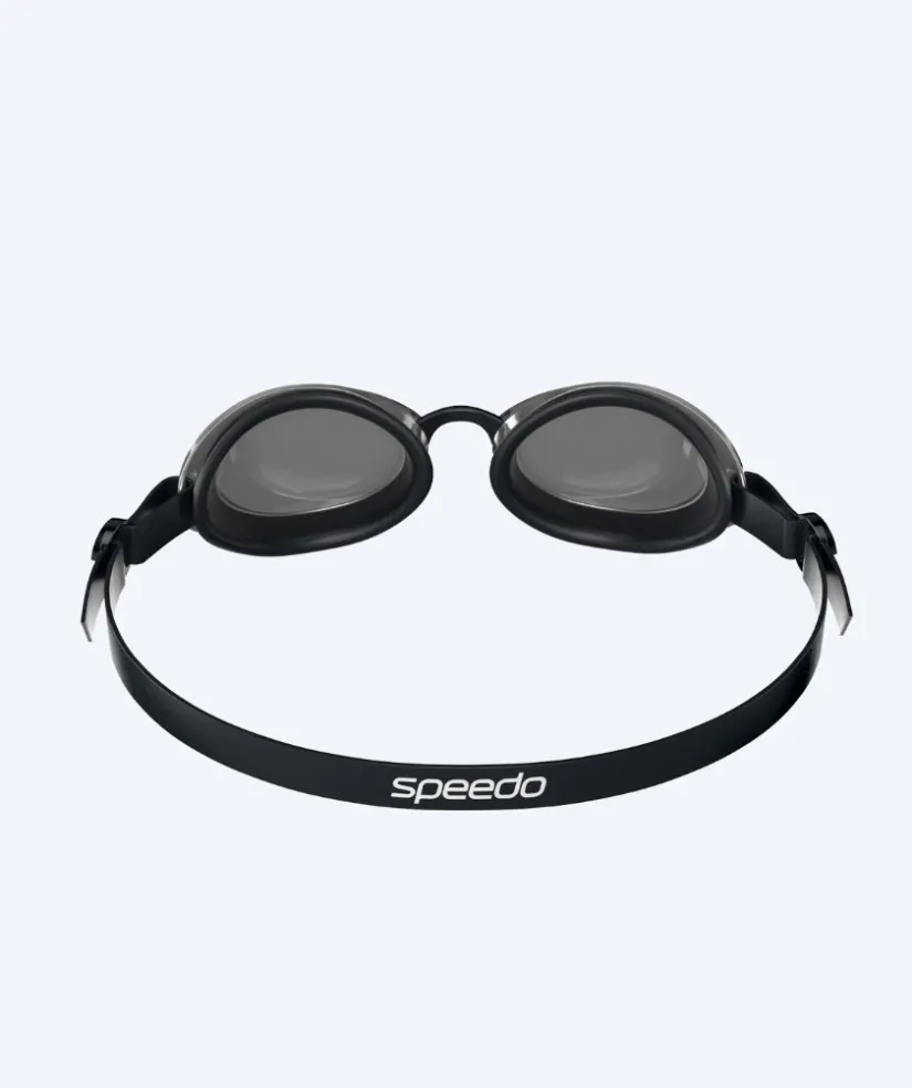 Hot Speedo motions svømmebriller - Jet 2.0 - Sort/sølv (Mirror linse)