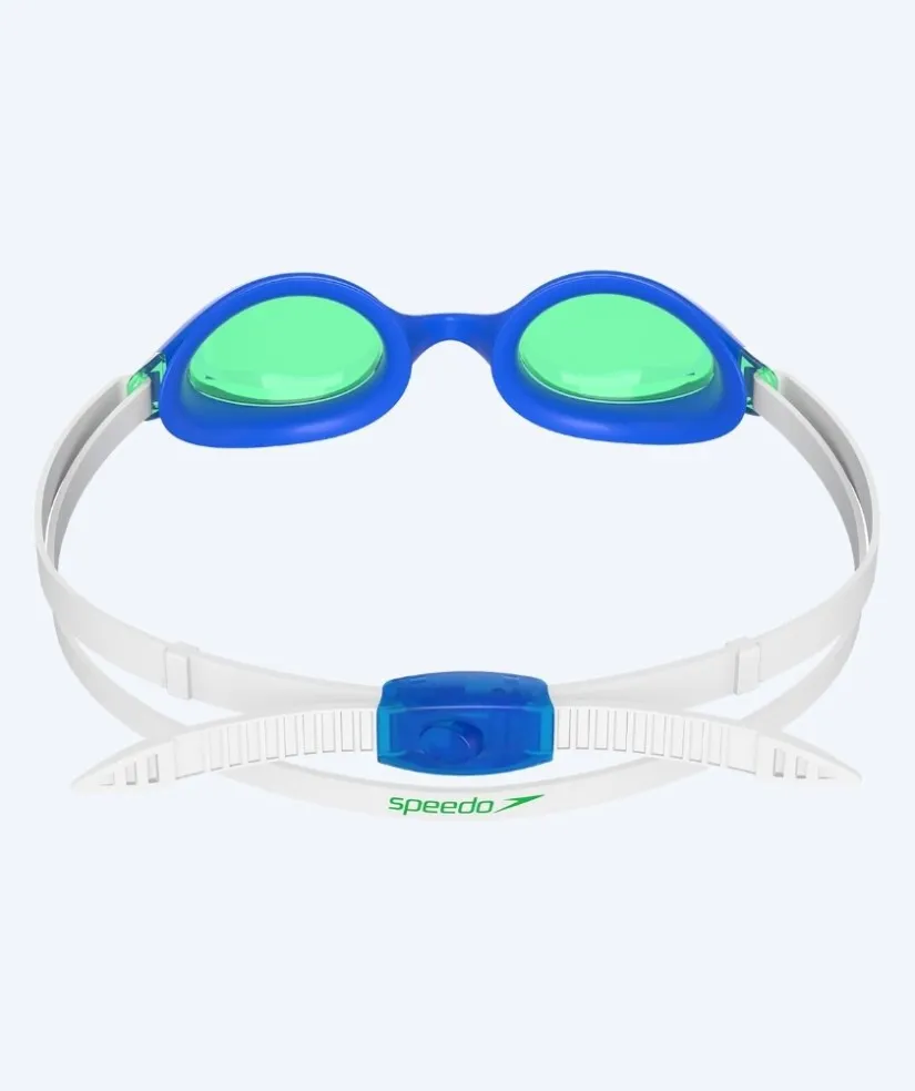 Online Speedo motions svømmebriller - Hyper Flyer - Blå/hvid
