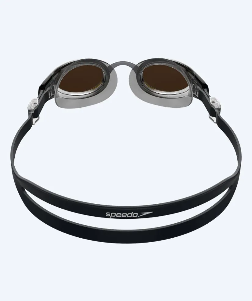 Best Speedo motions svømmebriller - Mariner Pro Mirror - Sort/guld