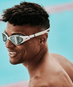 Outlet Speedo motions svømmebriller - Biofuse 2.0 - Hvid (Smoke linse)
