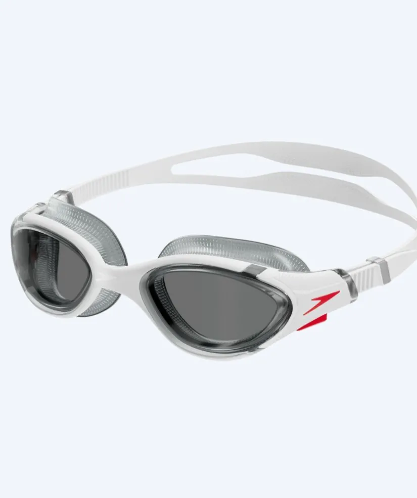 Outlet Speedo motions svømmebriller - Biofuse 2.0 - Hvid (Smoke linse)