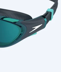 Clearance Speedo motions svømmebriller - Biofuse 2.0 Mirror - Mørkeblå/grøn