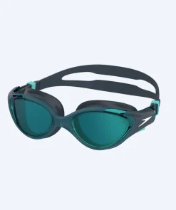 Clearance Speedo motions svømmebriller - Biofuse 2.0 Mirror - Mørkeblå/grøn