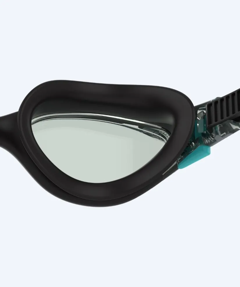 Discount Speedo nærsynede svømmebriller med styrke til voksne - (-1.5) – (-6.0) - Biofuse 2.0 - Sort/grå (Smoke linse)