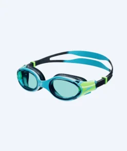 Clearance Speedo svømmebriller til børn (6-14) - Biofuse 2.0 - Grøn/blå