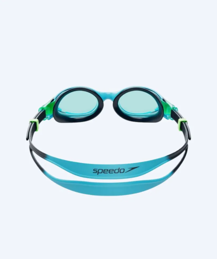 Clearance Speedo svømmebriller til børn (6-14) - Biofuse 2.0 - Grøn/blå