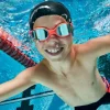 Discount Speedo svømmebriller til børn (6-14) - Biofuse 2.0 Mirror - Orange/mørkeblå