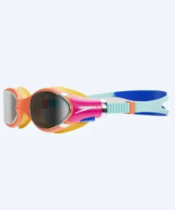 Discount Speedo svømmebriller til børn (6-14) - Biofuse 2.0 Mirror - Orange/mørkeblå