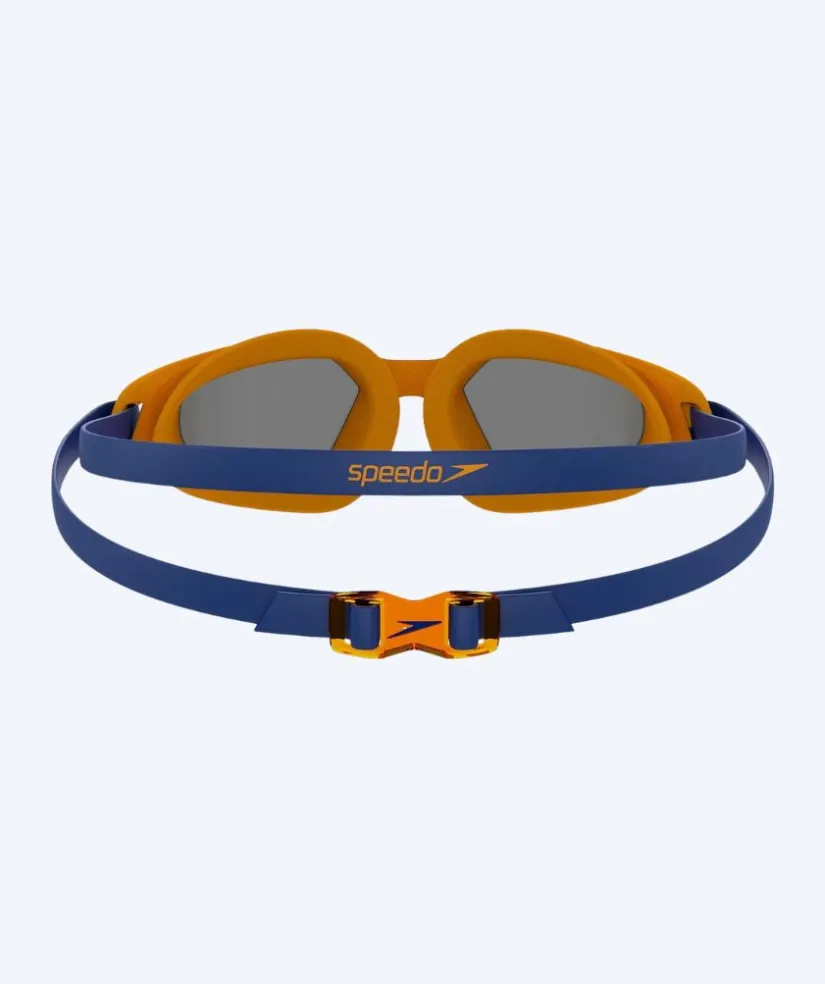 Online Speedo svømmebriller til børn - Hydropulse - Blå/orange (Smoke linse)
