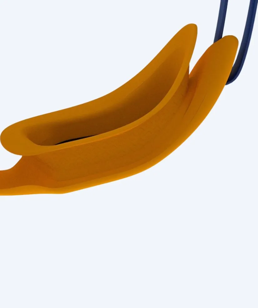 Online Speedo svømmebriller til børn - Hydropulse - Blå/orange (Smoke linse)