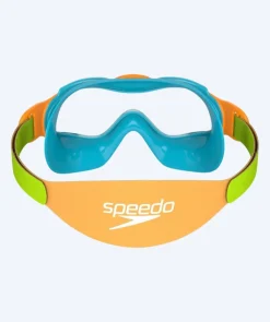 Hot Speedo svømmemaske til børn (2-6) - Biofuse 2.0 - Grøn/orange