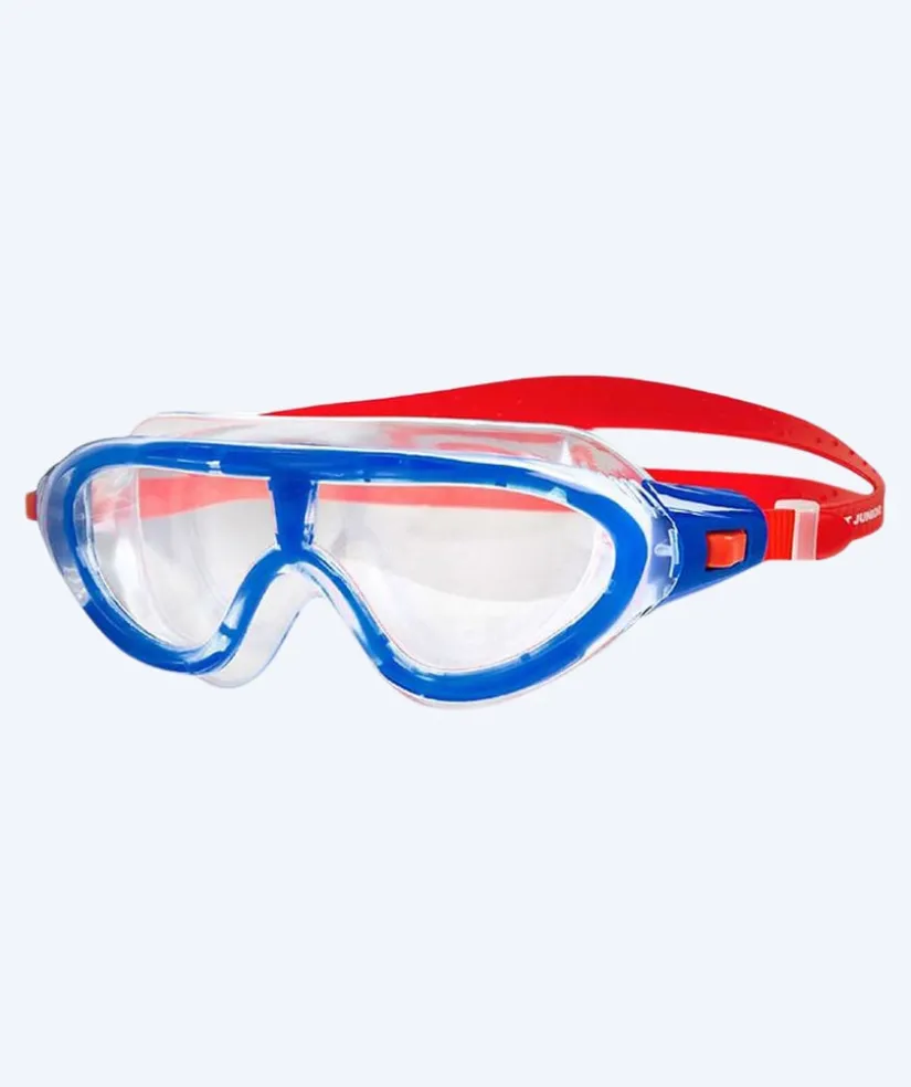 New Speedo svømmemaske til børn (6-14) - Rift - Lyseblå/rød