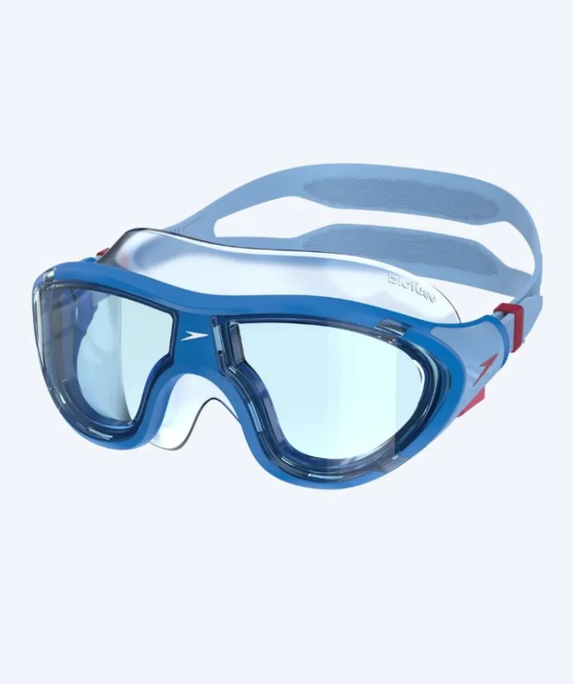 Hot Speedo svømmemaske til junior - Biofuse 2.0 - Blå/blå