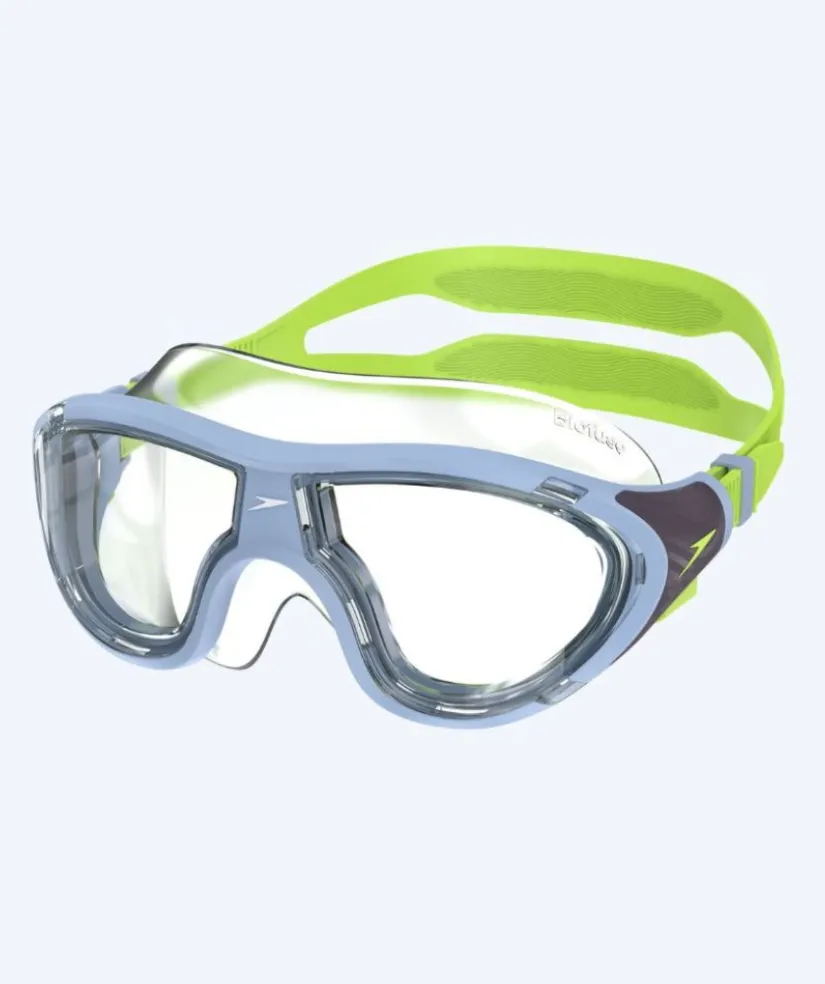 Best Speedo svømmemaske til junior - Biofuse 2.0 - Grøn/grå