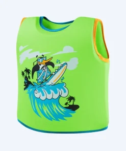 Online Speedo svømmevest til børn - Character Printed - Grøn/blå
