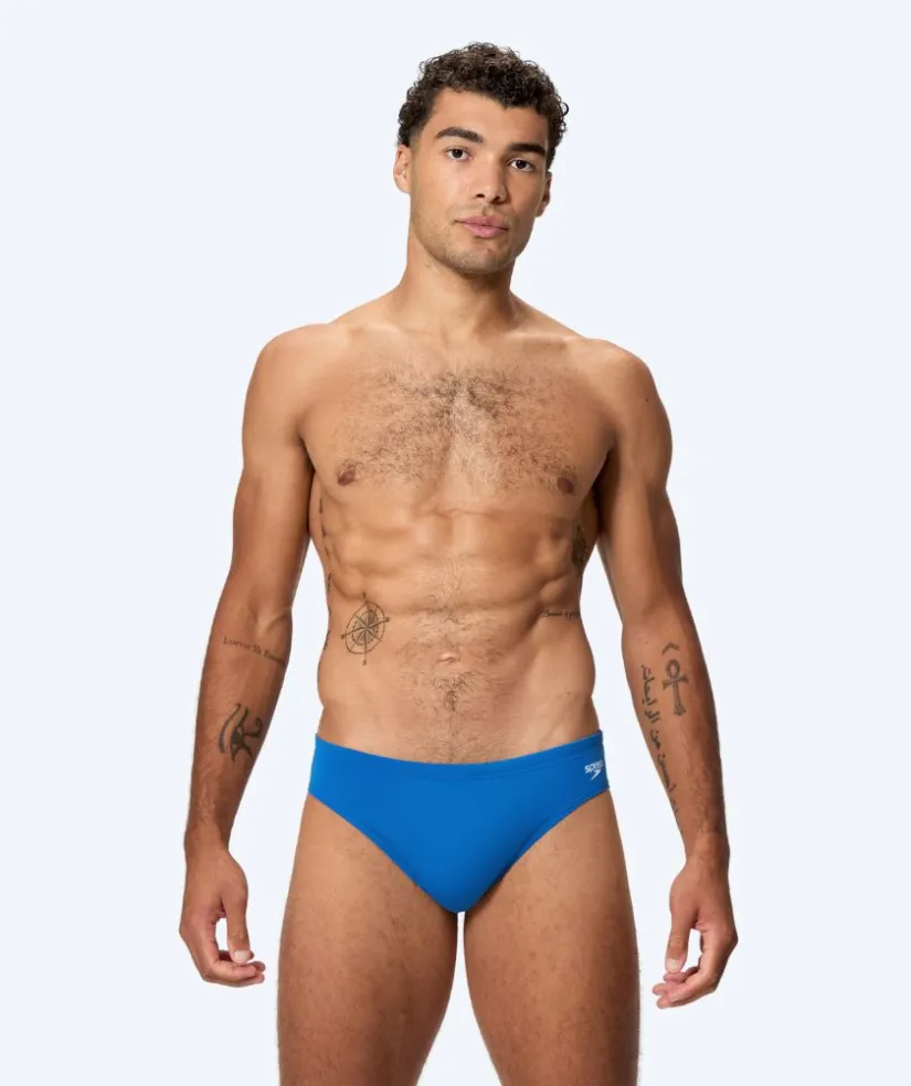 Sale Speedo trekantede badebukser til mænd - Endurance Logo - Lyseblå