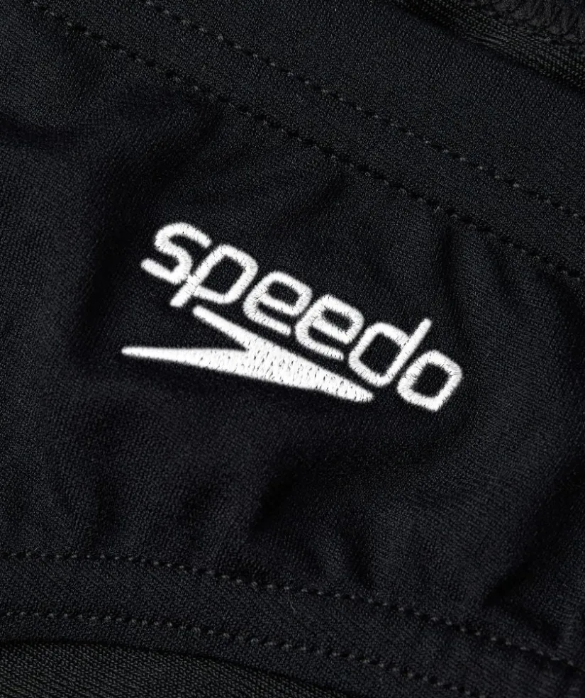 Online Speedo trekantede badebukser til drenge - Endurance - Sort