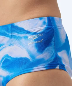 Discount Speedo trunks til mænd - ML Printed - Lyseblå/hvid