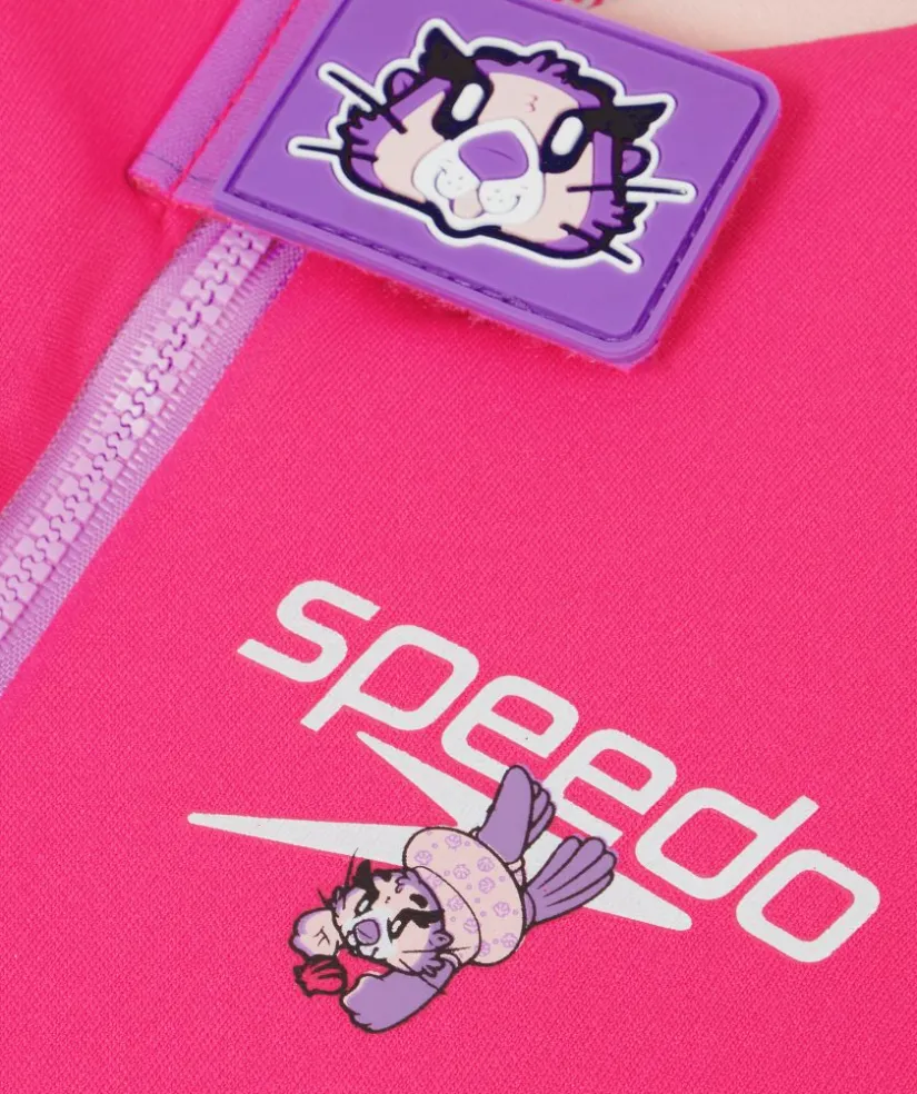 Outlet Speedo våddragt til børn (2-6) - Pink/lilla