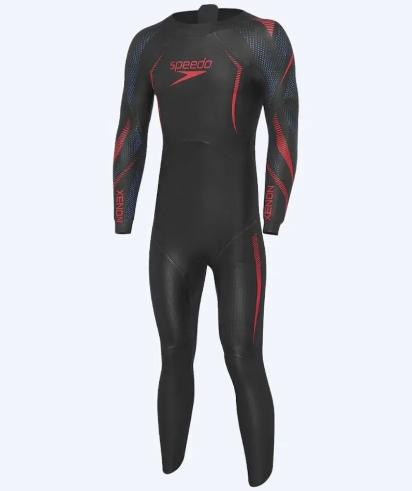 Sale Speedo våddragt til mænd - Xenon - Sort/rød