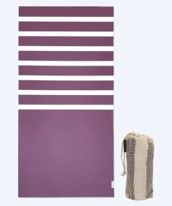 Discount SummerSand microfiber håndklæde - Grape Purple (Rød)
