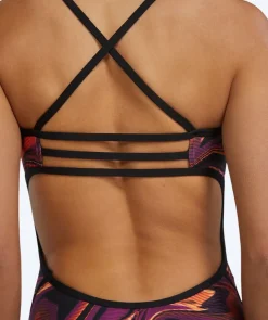 TYR badedragt til damer - Durafast Elite Trinityfit - Sort/guld