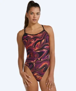 TYR badedragt til damer - Durafast Elite Trinityfit - Sort/guld