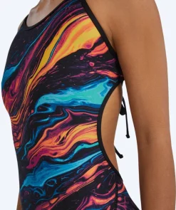 Online TYR badedragt til damer - Durafast Elite Crosscutfit - Sort/multi