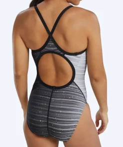 Clearance TYR badedragt til damer - Durafast Elite Speedwarp - Sort/grå