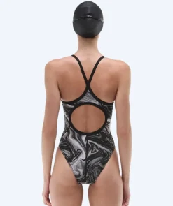 Clearance TYR badedragt til damer - Durafast Elite Diamondfit Olea - Grå/sort