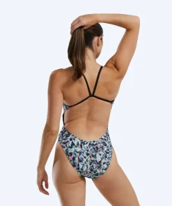 Sale TYR badedragt til damer - Durafast Elite Prismbreak - Sort/multi