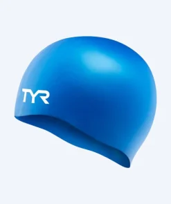 New TYR badehætte - Silicone - Blå