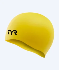 Hot TYR badehætte - Silicone - Gul