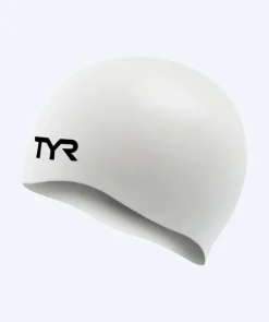 Online TYR badehætte - Silicone - Hvid