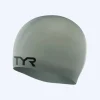 Hot TYR badehætte - Silicone - Mørkegrå