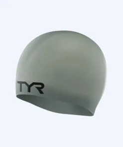Hot TYR badehætte - Silicone - Mørkegrå
