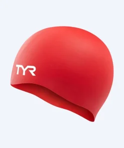 Clearance TYR badehætte - Silicone - Rød